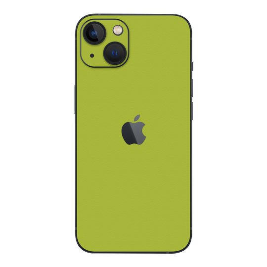 iPhone 15 Plus LUXURIA Lime Green Textured Skin - Premium Protective Skin Wrap Sticker Decal Cover by QSKINZ | Qskinz.com