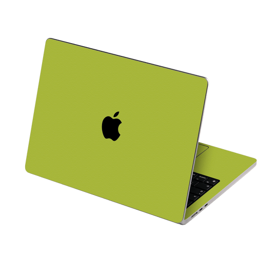 MacBook Air 15" (2023, M2) Luxuria Lime Green Matt 3D Textured Skin Wrap Sticker Decal Cover Protector by EasySkinz | EasySkinz.com