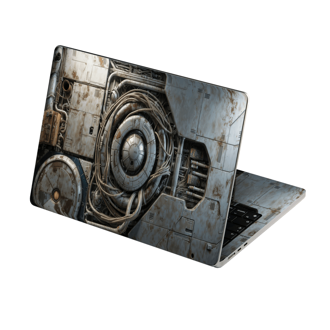 MacBook AIR 13.6" (2022/2024) Custom Printed SIGNATURE “Astralis” Astro Spaceship Cosmic Skin Wrap Sticker Decal Cover Protector by QSKINZ | QSKINZ.COM