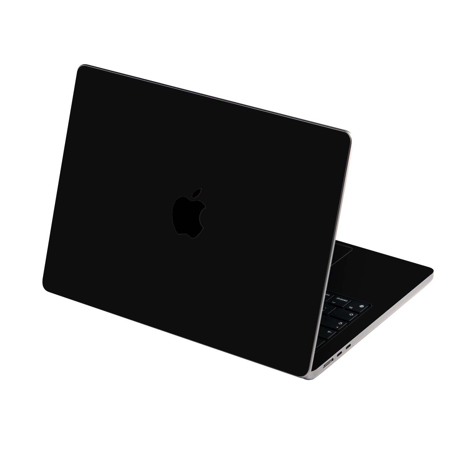 MacBook Air 15" (2025, M4) Soft-Touch Matte StealthMatte Phantom Black Skin Wrap Sticker Decal Cover Protector by QSKINZ | qskinz.com