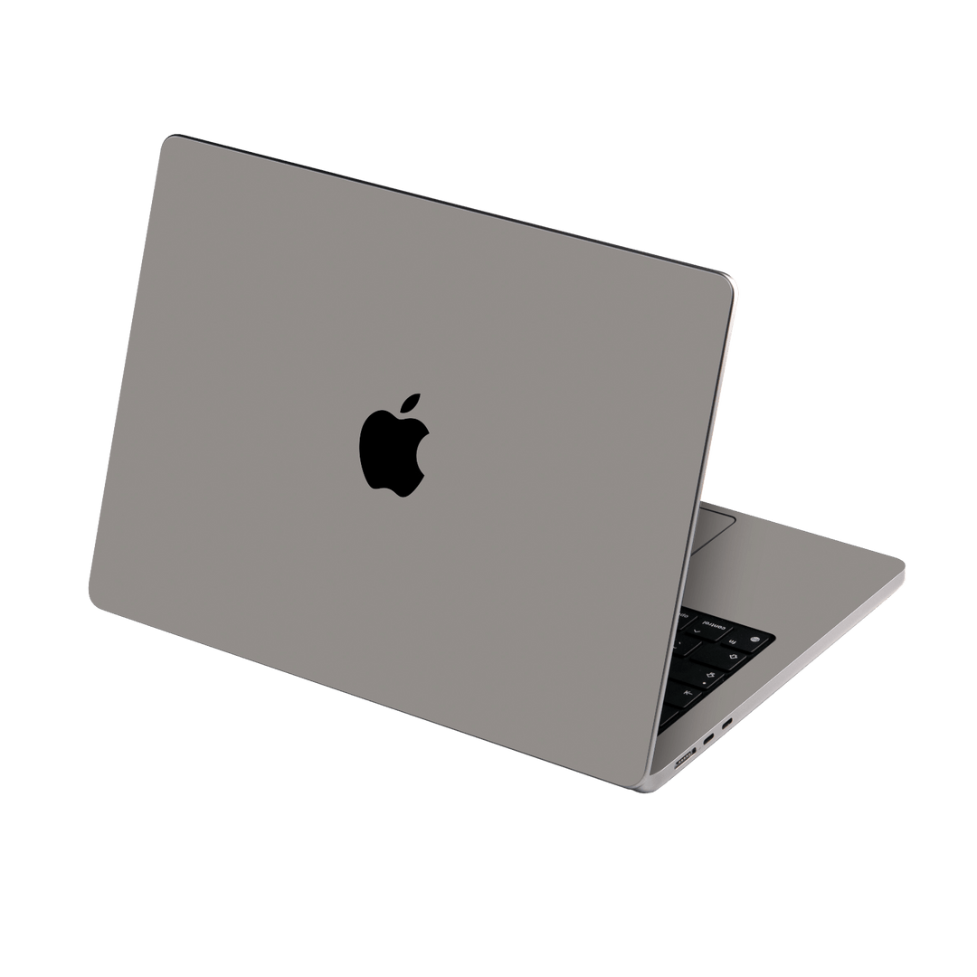 MacBook Air 15" (2026, M5) Soft-Touch Matte StealthMatte Lunar Light Grey Skin Wrap Sticker Decal Cover Protector by QSKINZ | qskinz.com