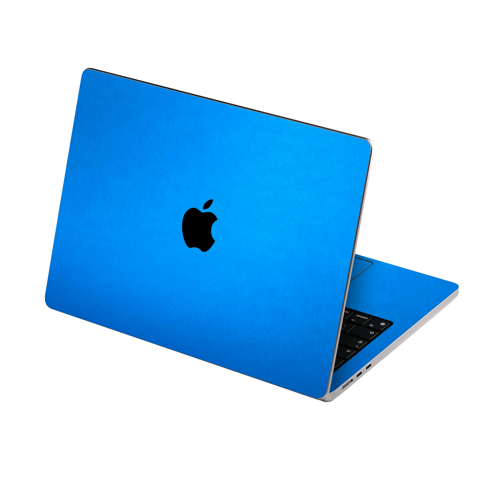 MacBook NEO Satin Blue Metallic Matt Matte Skin Wrap Sticker Decal Cover Protector by QSKINZ | qskinz.com