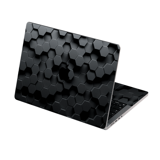 MacBook PRO 16” (2024, M4) Print Printed Custom SIGNATURE Hexagonal Reaction Skin Wrap Sticker Decal Cover Protector by QSKINZ | qskinz.com