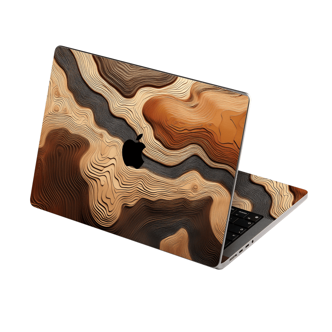 MacBook PRO 16" (2026, M5) Print Printed Custom SIGNATURE Dune Écru Neutral Earth Colours Skin Wrap Sticker Decal Cover Protector by QSKINZ | QSKINZ.COM