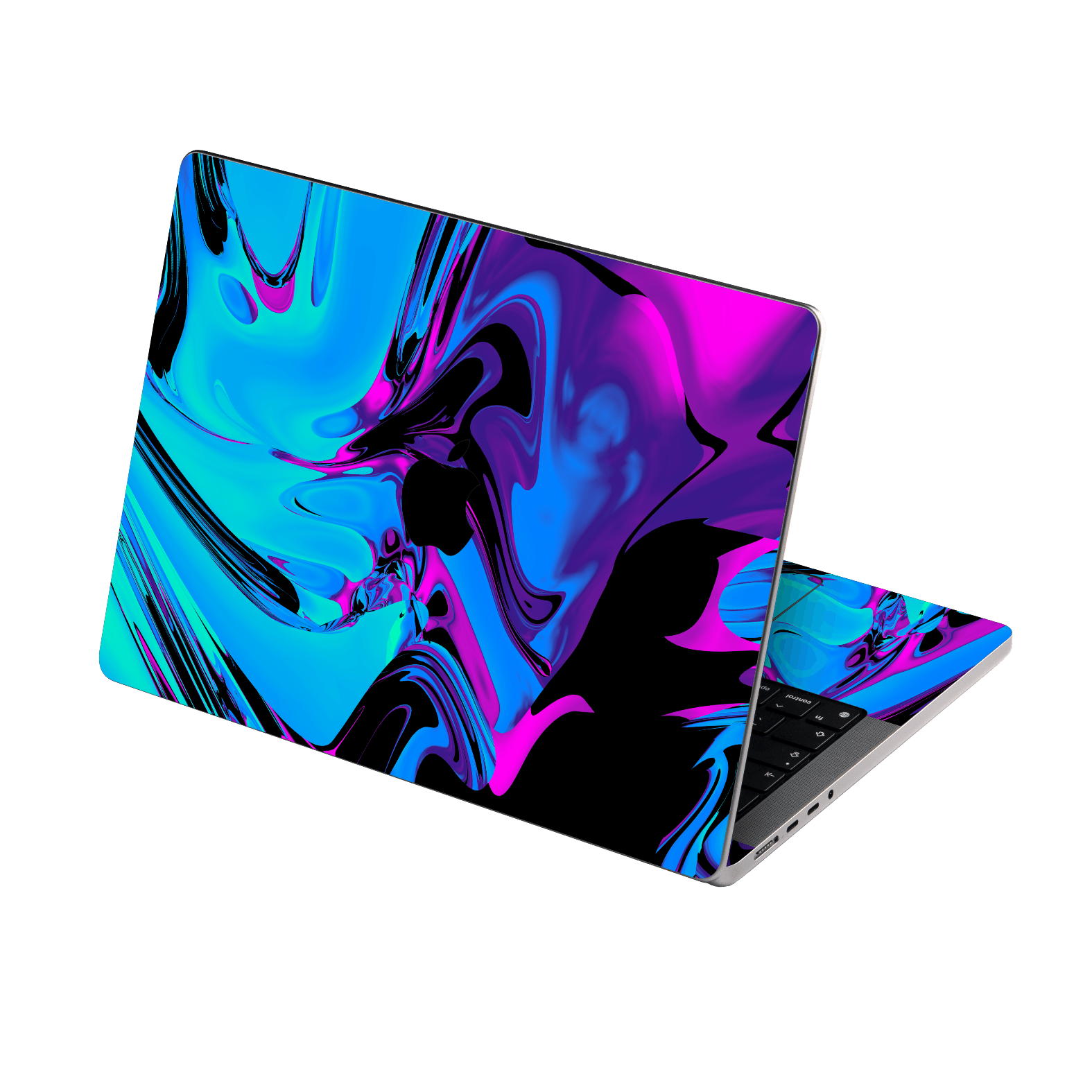MacBook PRO 16" (2026, M5) Print Printed Custom SIGNATURE Rainy Night in Bangkok Skin Wrap Sticker Decal Cover Protector by QSKINZ | qskinz.com