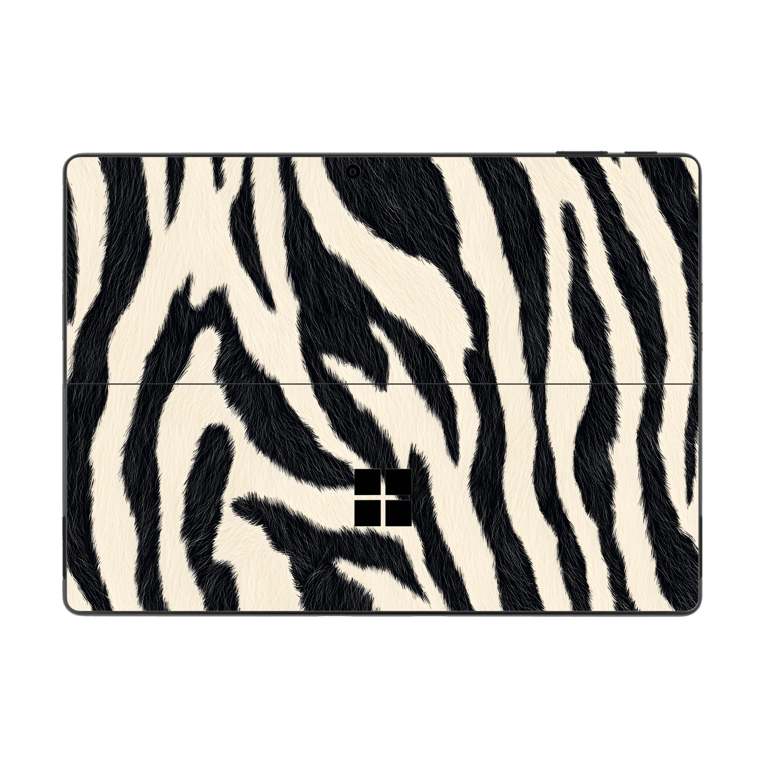 Microsoft Surface Pro 10 Print Printed Custom SIGNATURE Zebré Royale Zebra Print Skin Wrap Sticker Decal Cover Protector by QSKINZ | QSKINZ.COM