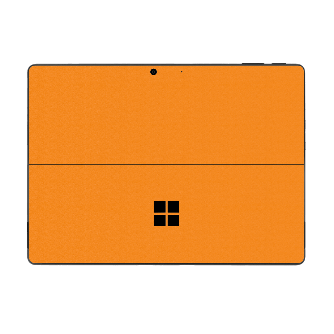 Microsoft Surface Pro 11 Luxuria Sunrise Orange Matt 3D Textured Skin Wrap Sticker Decal Cover Protector by QSKINZ | qskinz.com