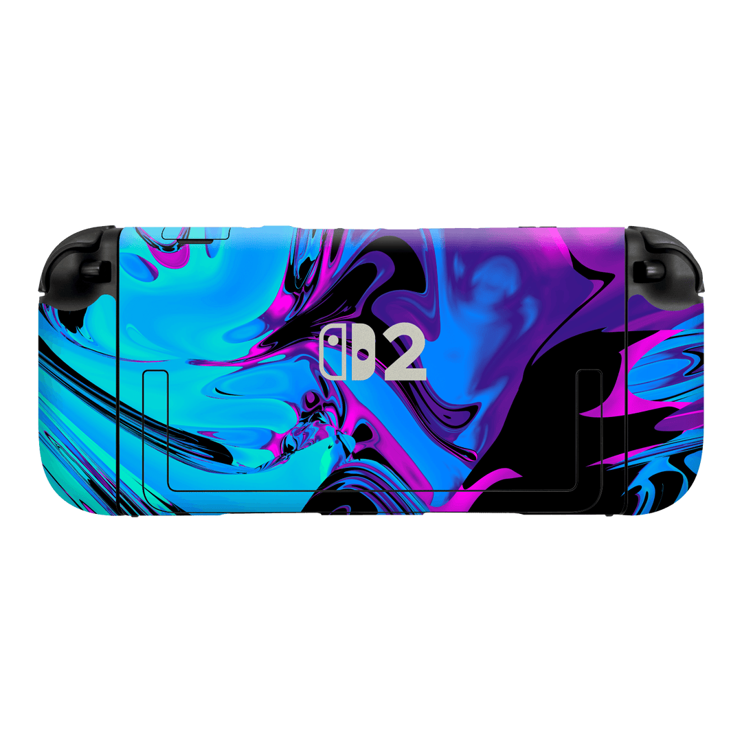Nintendo Switch 2 Console Print Printed Custom SIGNATURE Rainy Night in Bangkok Skin Wrap Sticker Decal Cover Protector by QSKINZ | qskinz.com