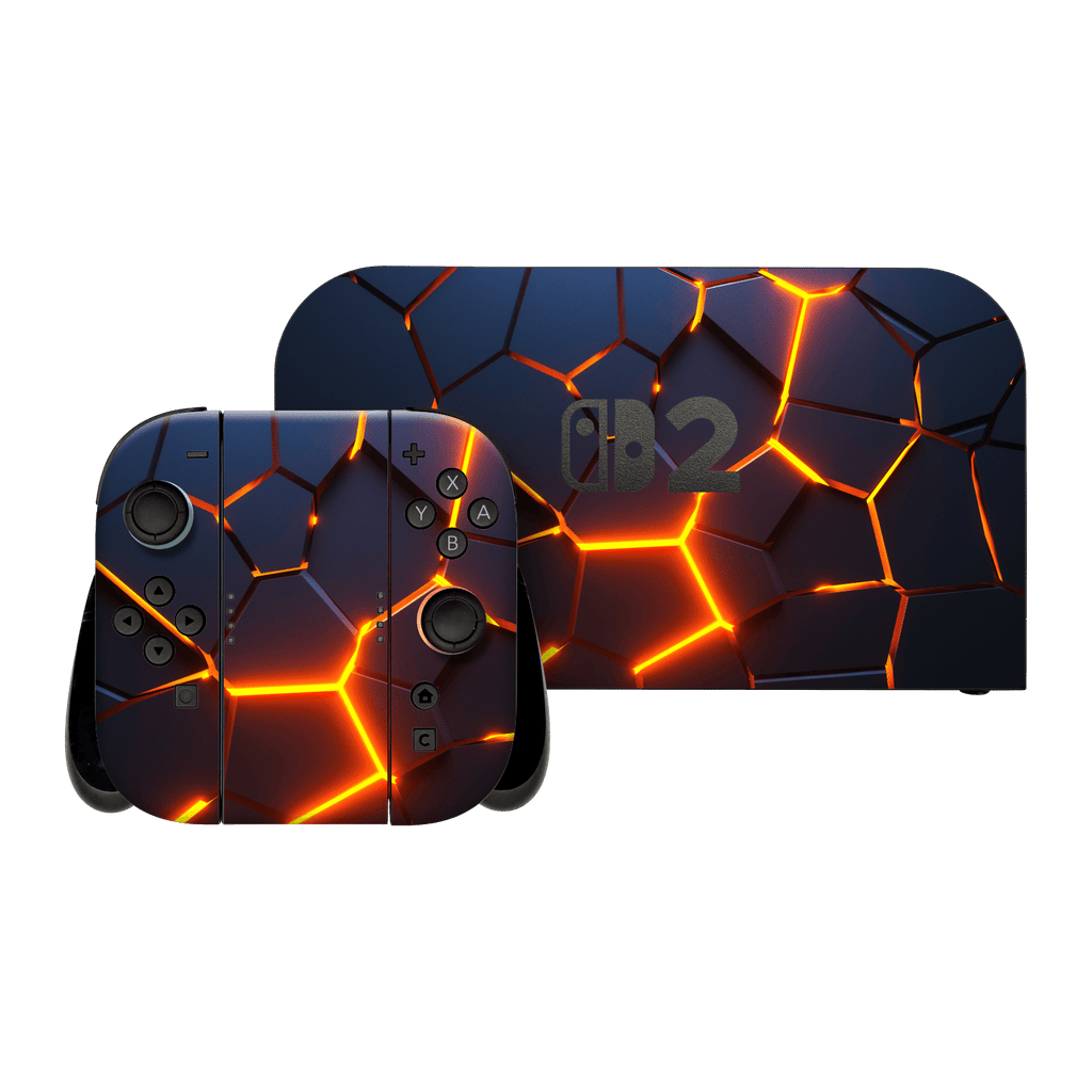 NU SKIN フィットとコントロールセット Nintendo Switch 2 The CORE Skin, Wrap – Qskinz™