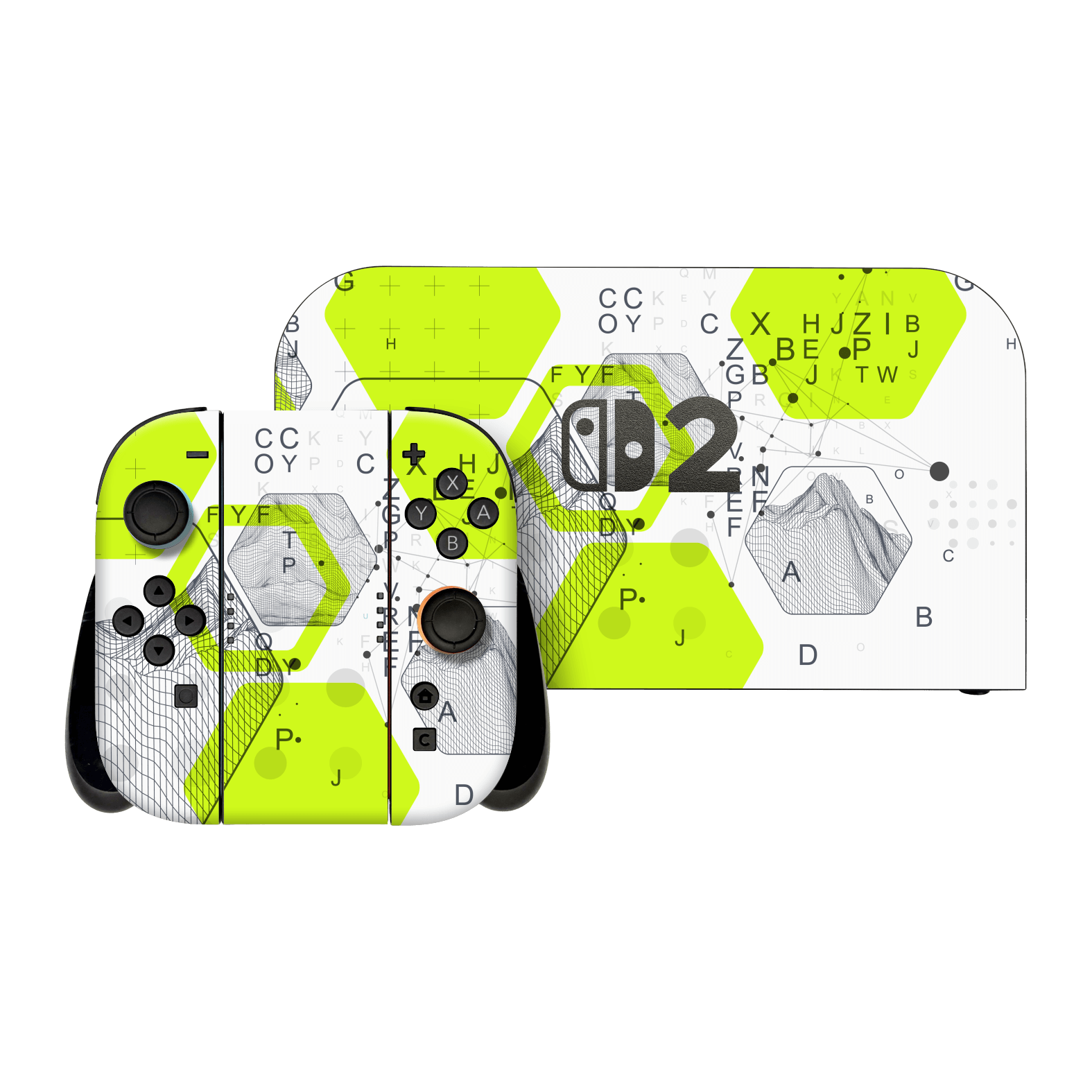Neural Wraps Nintendo Switch 2 Neural Realm Skin, Wrap – Qskinz™