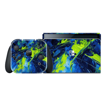 Nintendo Switch OLED SIGNATURE Glowquatic Skin