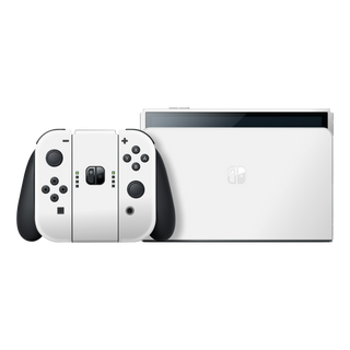 Nintendo Switch OLED Soft-Touch POLAR White StealthMatte Skin