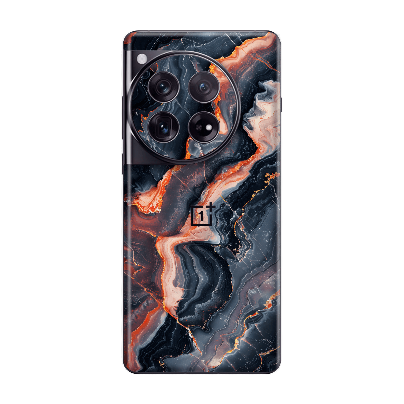 OnePlus 12 Print Printed Custom SIGNATURE Terra Noir Stone Marble Skin Wrap Sticker Decal Cover Protector by QSKINZ | QSKINZ.COM