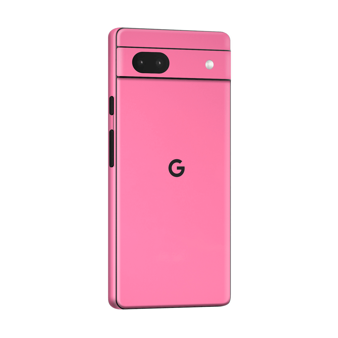 Google Pixel 6a Gloss Glossy Hot Pink Skin Wrap Sticker Decal Cover Protector by EasySkinz | EasySkinz.com