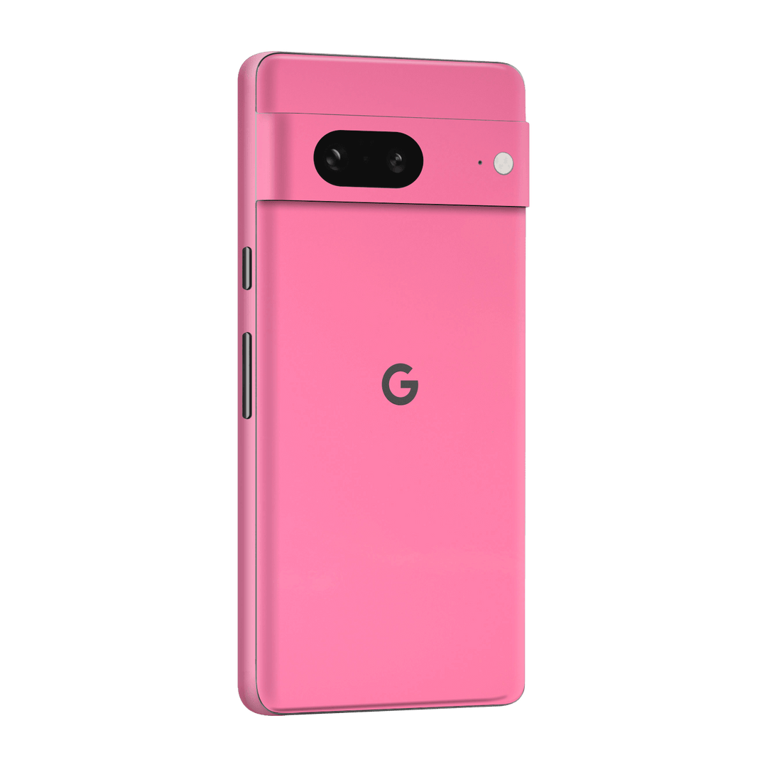 Google Pixel 7a Gloss Glossy Hot Pink Skin Wrap Sticker Decal Cover Protector by EasySkinz | EasySkinz.com