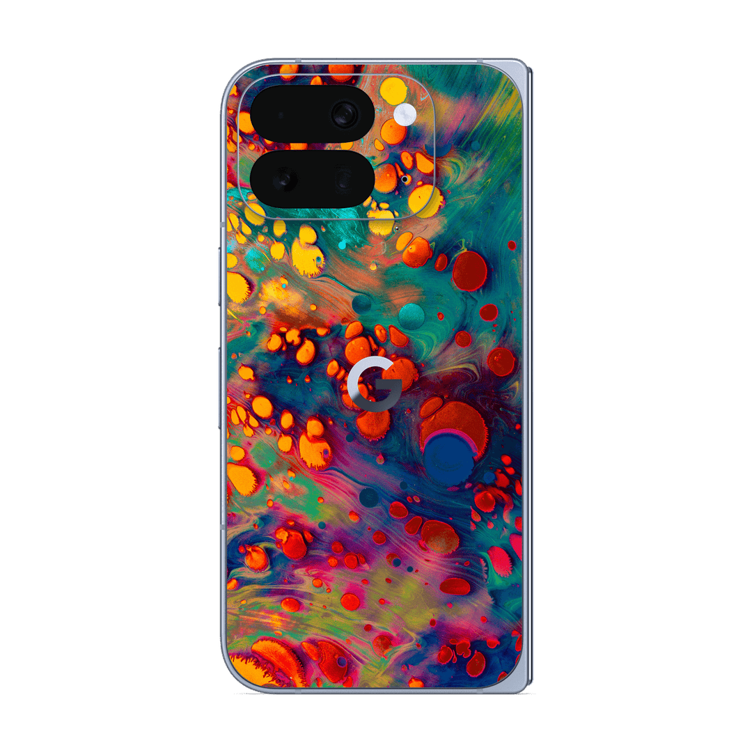 Pixel 10 Pro FOLD Print Printed Custom SIGNATURE Abstract Art Impression Skin Wrap Sticker Decal Cover Protector by QSKINZ | qskinz.com