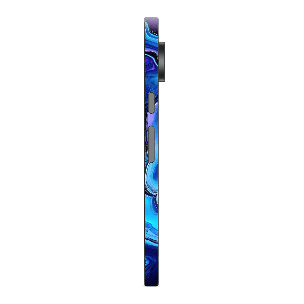 Pixel 10 Pro XL Custom Printed SIGNATURE “Agate Geode Blue Marble” Art Skin Wrap Sticker Decal Cover Protector by QSKINZ | QSKINZ.COM
