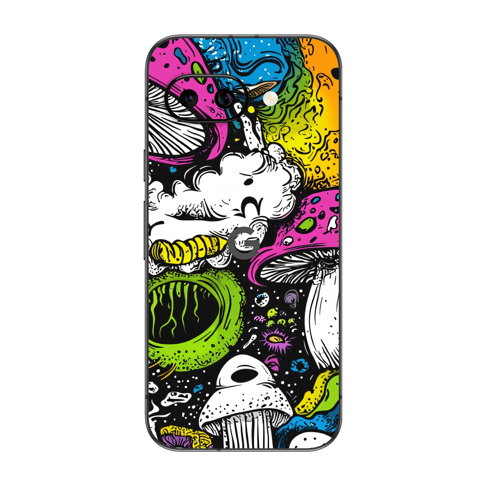 Pixel 9 Custom Printed SIGNATURE “Cartoon Bloom” Art Painting Skin Wrap Sticker Decal Cover Protector by QSKINZ | QSKINZ.COM