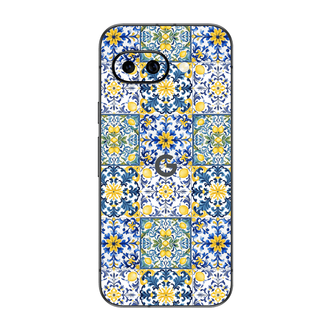 Pixel 9 Custom Printed SIGNATURE “Tile d’Amalfi Coast” Ceramic Skin Wrap Sticker Decal Cover Protector by QSKINZ | QSKINZ.COM