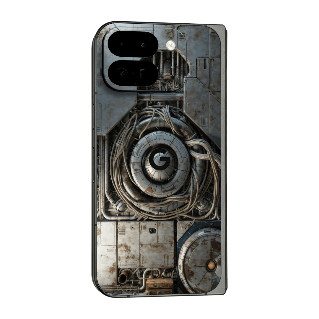 Pixel 9 Pro FOLD Custom Printed SIGNATURE “Astralis” Astro Spaceship Cosmic Skin Wrap Sticker Decal Cover Protector by QSKINZ | QSKINZ.COM