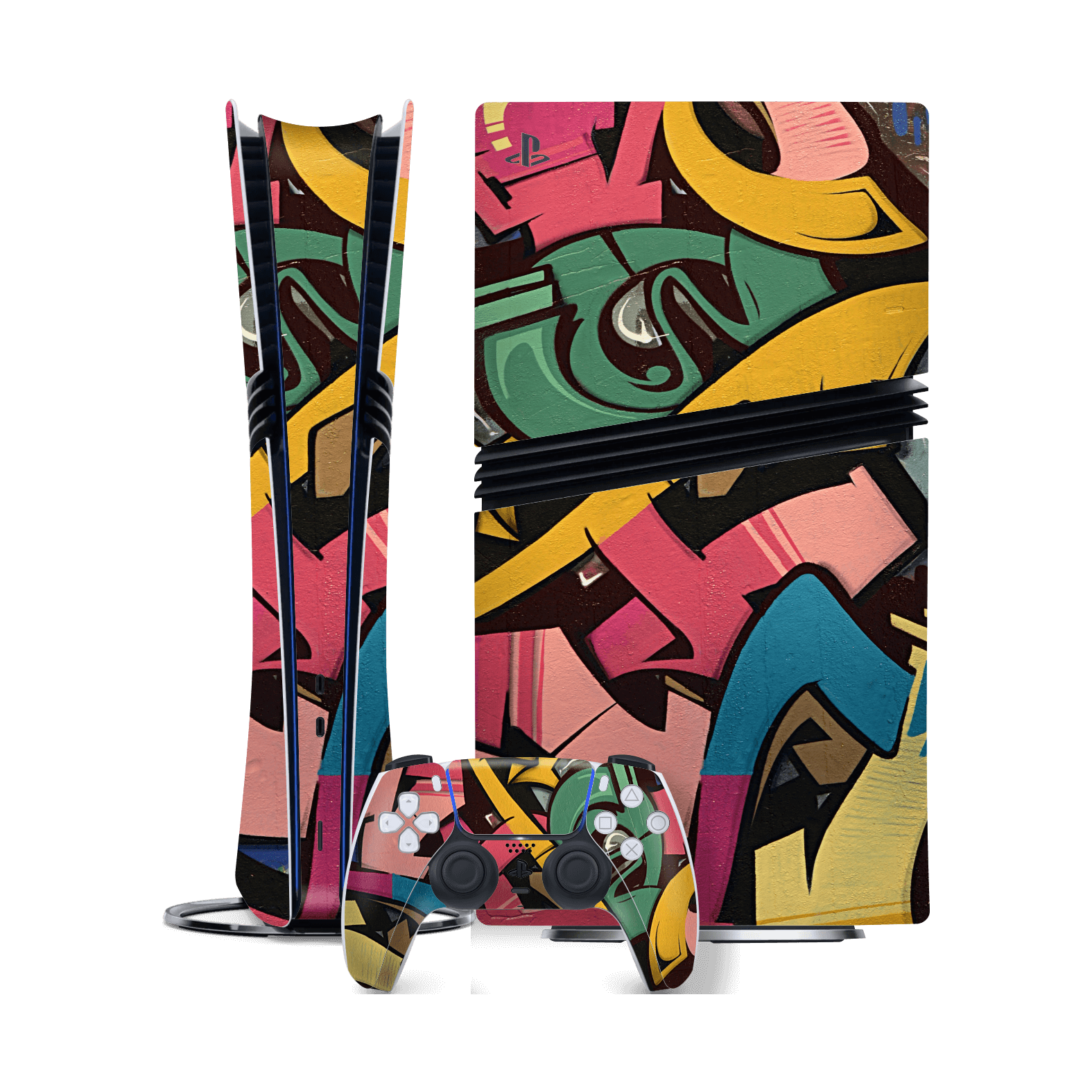 PlayStation 5 PRO (PS5 PRO) Print Printed Custom SIGNATURE Vintage Street Art Skin Wrap Sticker Decal Cover Protector by QSKINZ | qskinz.com