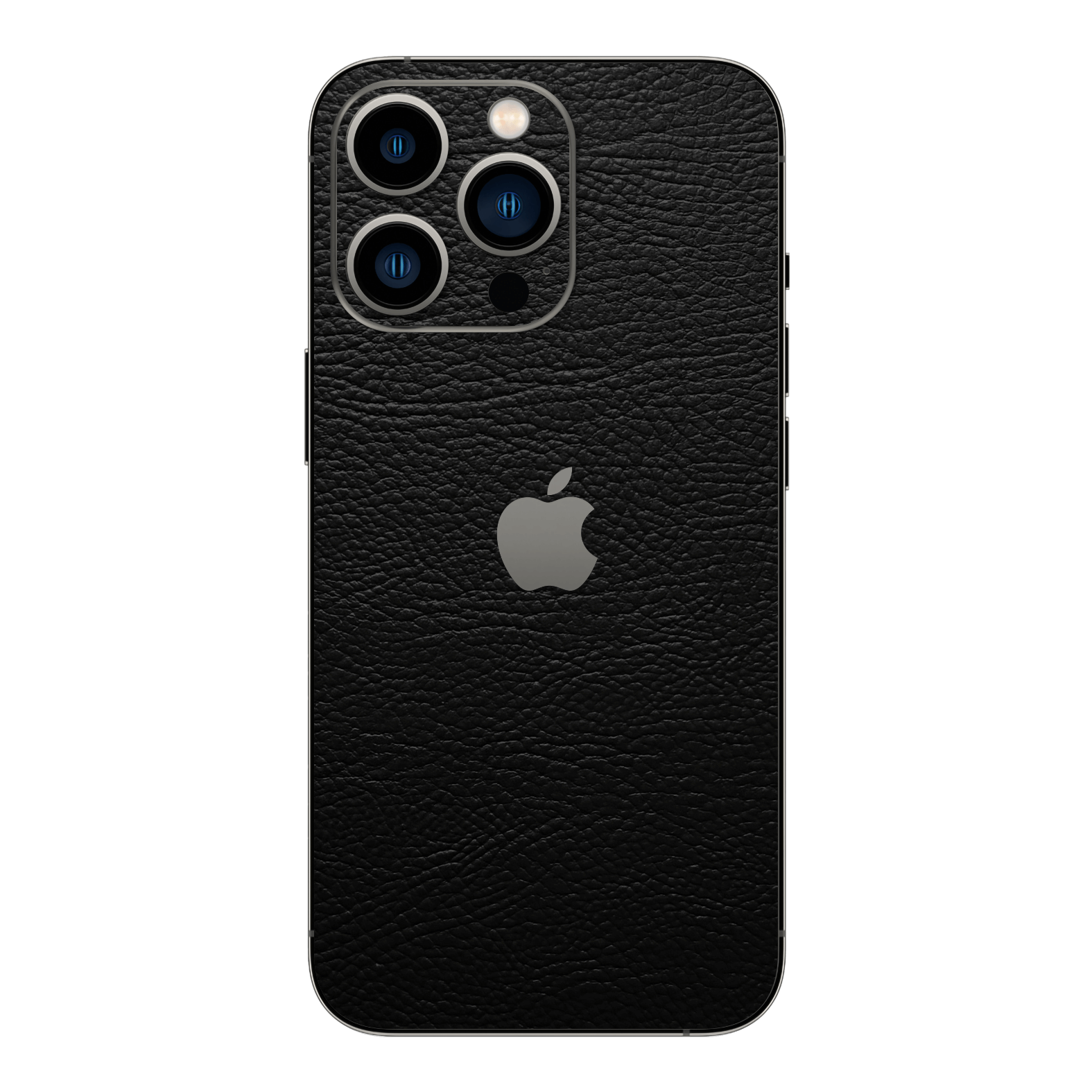 iPhone 15 Pro MAX LUXURIA RIDERS Black LEATHER Textured Skin - Premium Protective Skin Wrap Sticker Decal Cover by QSKINZ | Qskinz.com