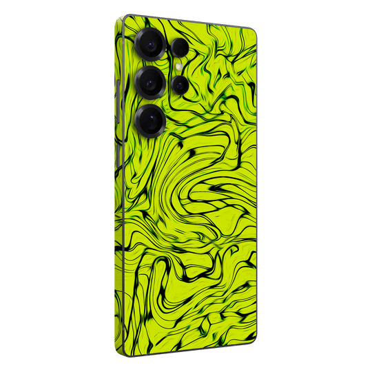 Samsung Galaxy S25 ULTRA Print Printed Custom SIGNATURE Hypnotic Green Electric Jade Skin Wrap Sticker Decal Cover Protector by QSKINZ | QSKINZ.COM