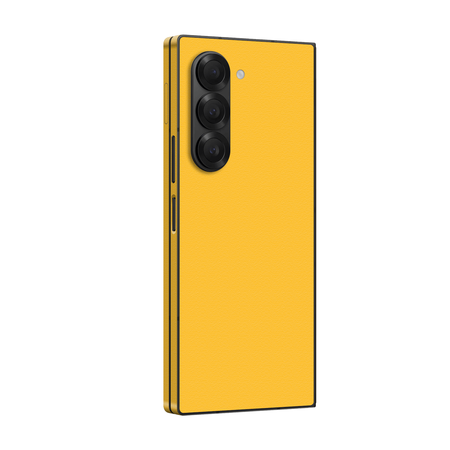 Samsung Galaxy Z Fold 6 (2024) Luxuria Tuscany Yellow Matt 3D Textured Skin Wrap Sticker Decal Cover Protector by Qskinz | Qskinz.com