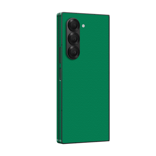 Samsung Galaxy Z Fold 6 (2024) Luxuria Veronese Green 3D Textured Skin Wrap Sticker Decal Cover Protector by Qskinz | Qskinz.com