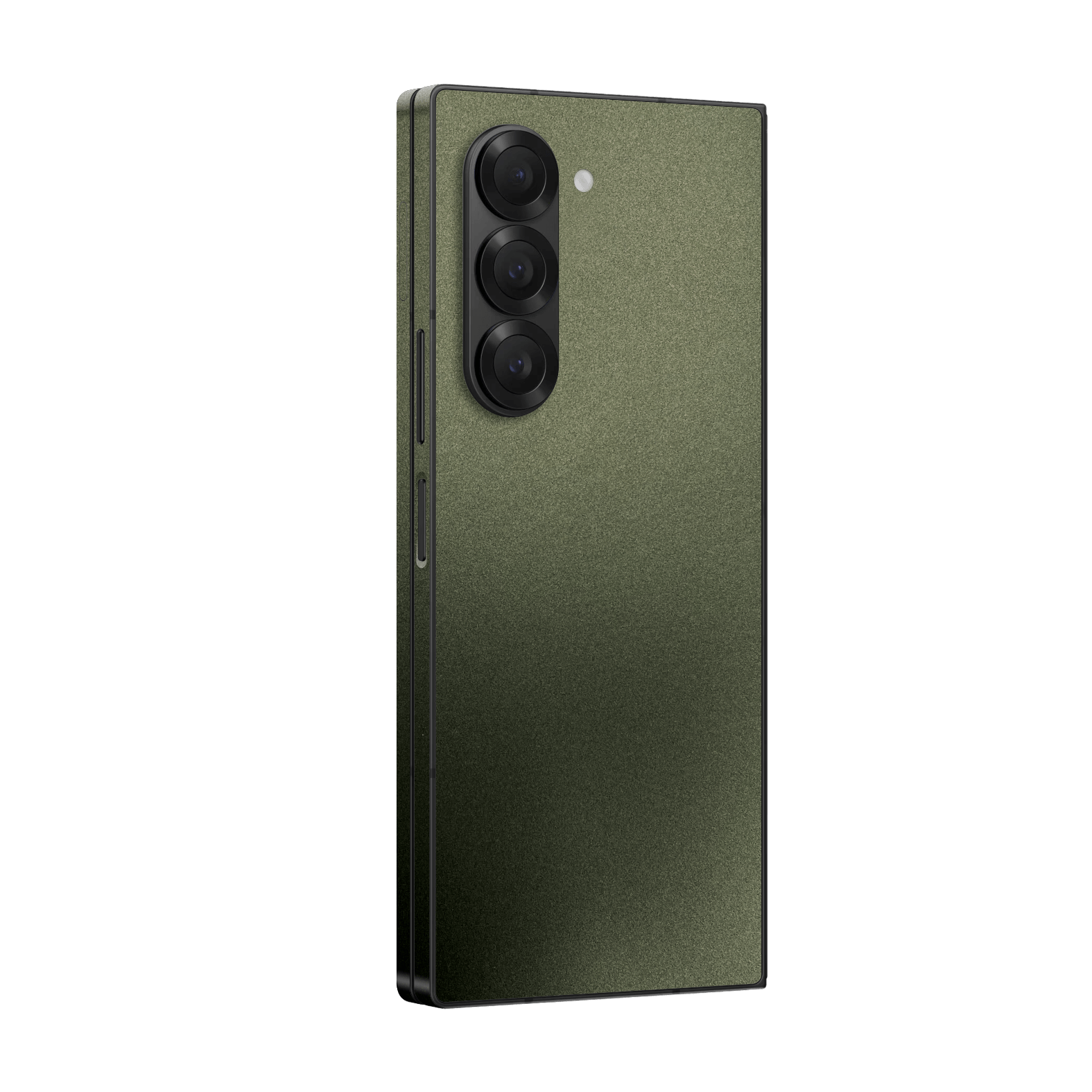 Samsung Galaxy Z Fold 6 (2024) Military Green Metallic Skin Wrap Sticker Decal Cover Protector by Qskinz | Qskinz.com