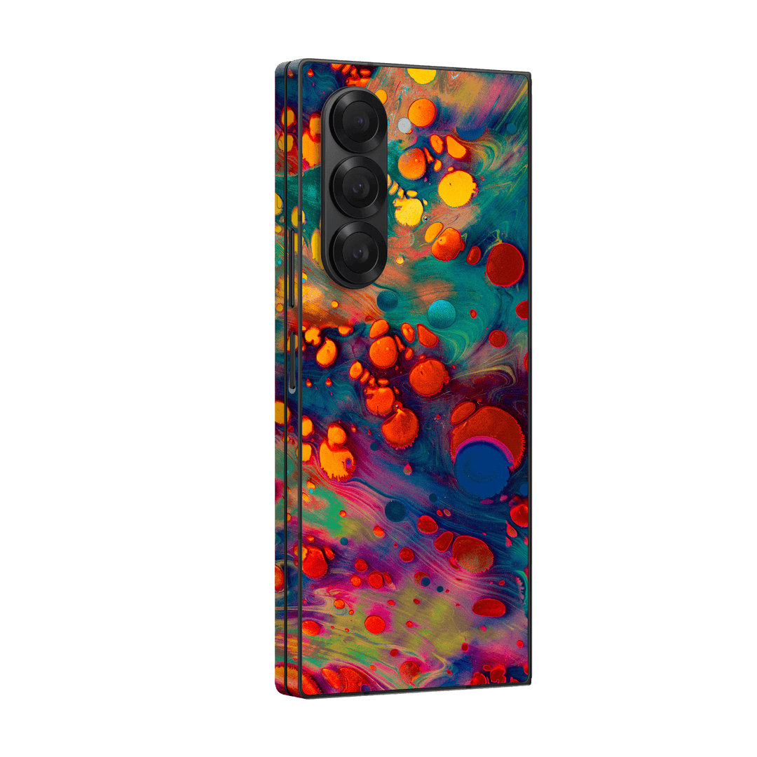 Samsung Galaxy Z Fold 6 (2024) Print Printed Custom SIGNATURE Abstract Art Impression Skin Wrap Sticker Decal Cover Protector by Qskinz | Qskinz.com