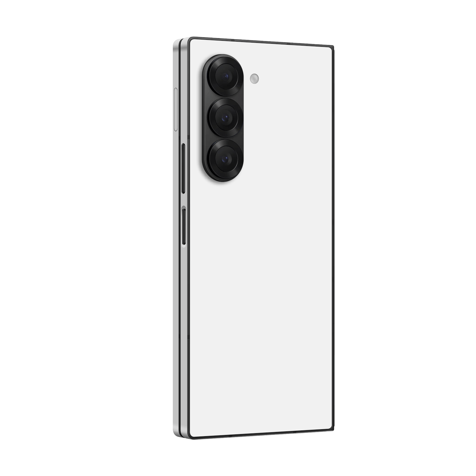Samsung Galaxy Z FOLD 6 Soft-Touch Matte StealthMatte Polar White Skin Wrap Sticker Decal Cover Protector by QSKINZ | qskinz.com