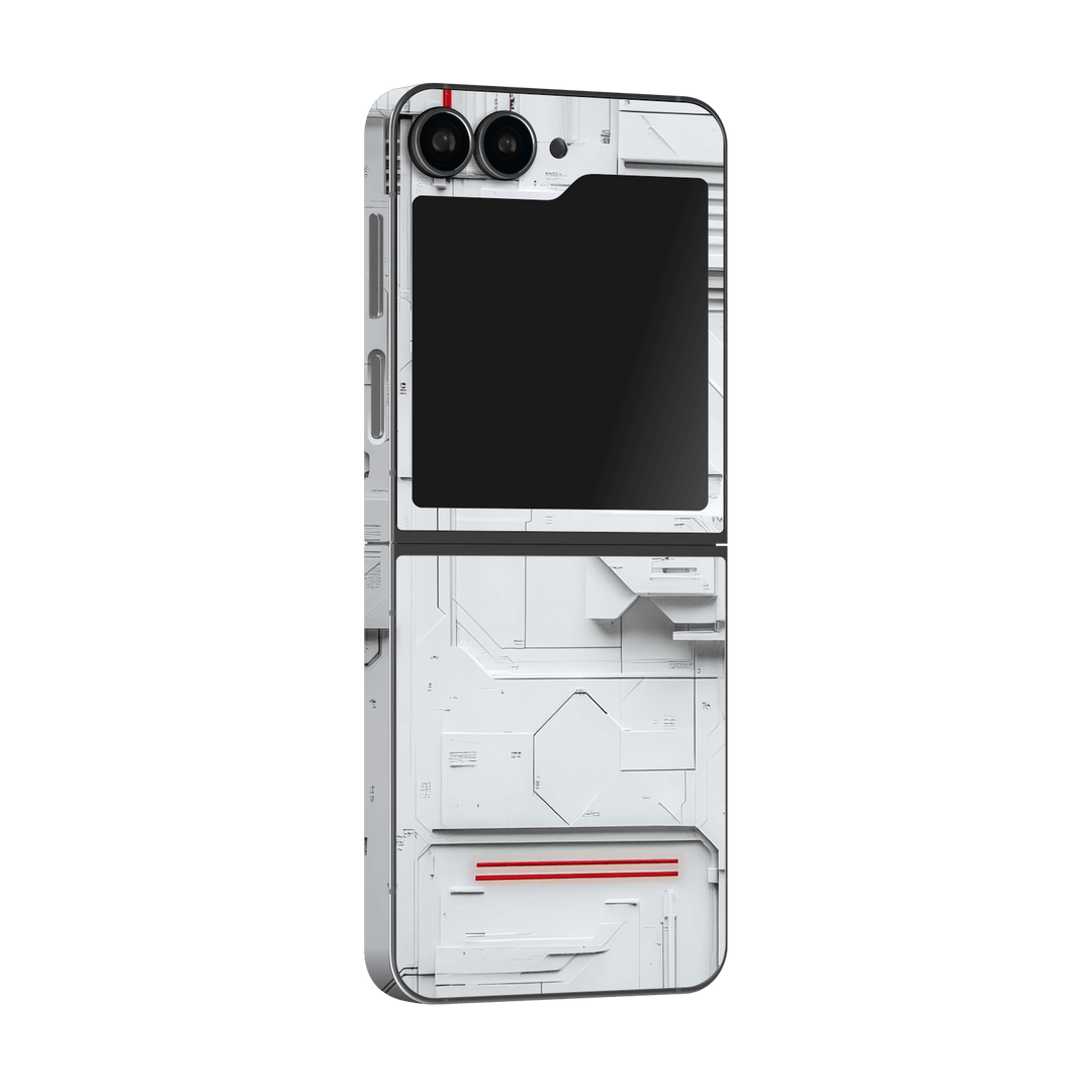 Samsung Galaxy Z Flip 6 Qorbitron Skin, Wrap Qskinz Samsung Galaxy Z Flip 6 Qorbitron Skin, Wrap Qskinz