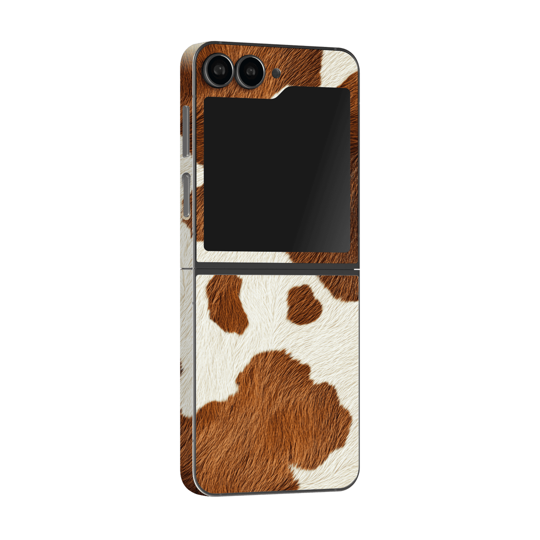 Samsung Galaxy Z Flip 6 MOO Skin, Wrap Qskinz Samsung Galaxy Z Flip 6 MOO Skin, Wrap Qskinz