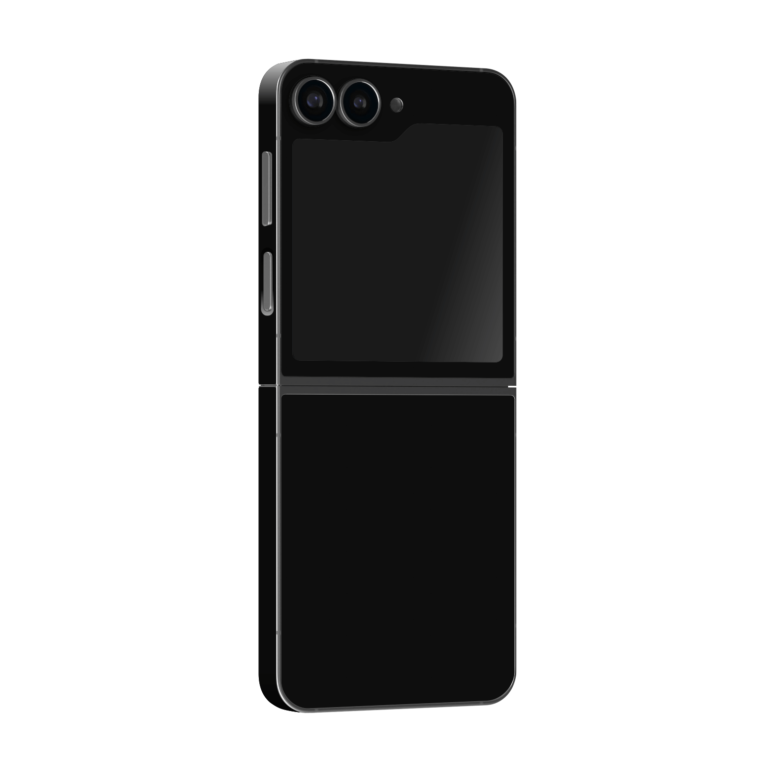 Samsung Galaxy Z Flip 6 Soft-Touch Matte StealthMatte Phantom Black Skin Wrap Sticker Decal Cover Protector by QSKINZ | qskinz.com