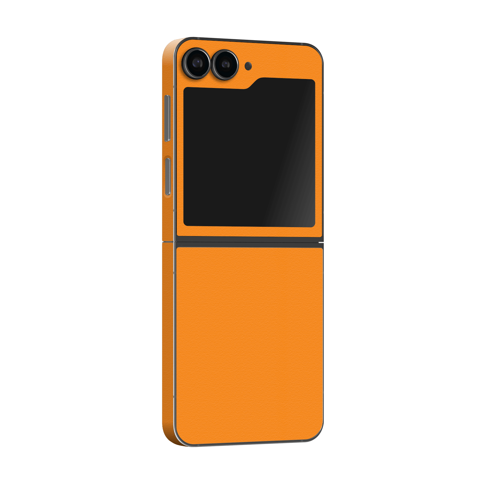 Samsung Galaxy Z Flip 6 (2024) Luxuria Sunrise Orange Matt 3D Textured Skin Wrap Sticker Decal Cover Protector by Qskinz | Qskinz.com
