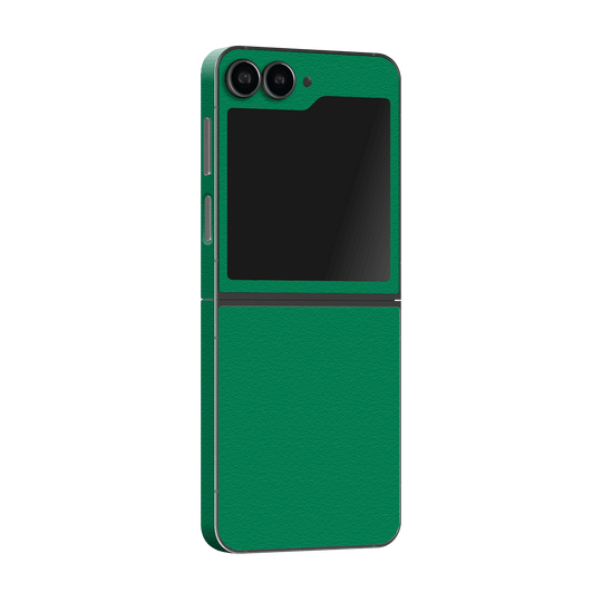 Samsung Galaxy Z Flip 6 (2024) Luxuria Veronese Green 3D Textured Skin Wrap Sticker Decal Cover Protector by Qskinz | Qskinz.com