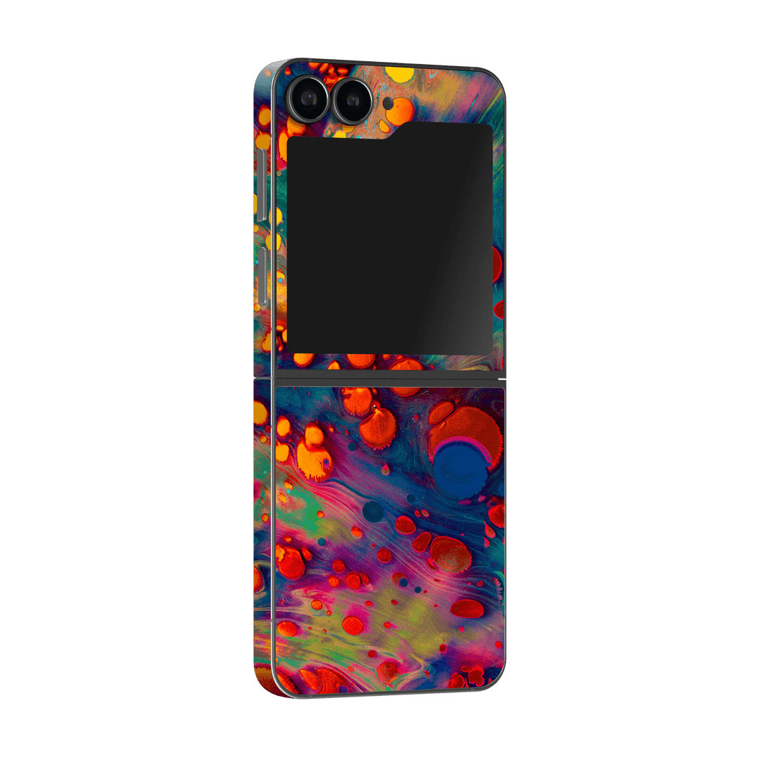 Samsung Galaxy Z Flip 6 (2024) Print Printed Custom SIGNATURE Abstract Art Impression Skin Wrap Sticker Decal Cover Protector by Qskinz | Qskinz.com