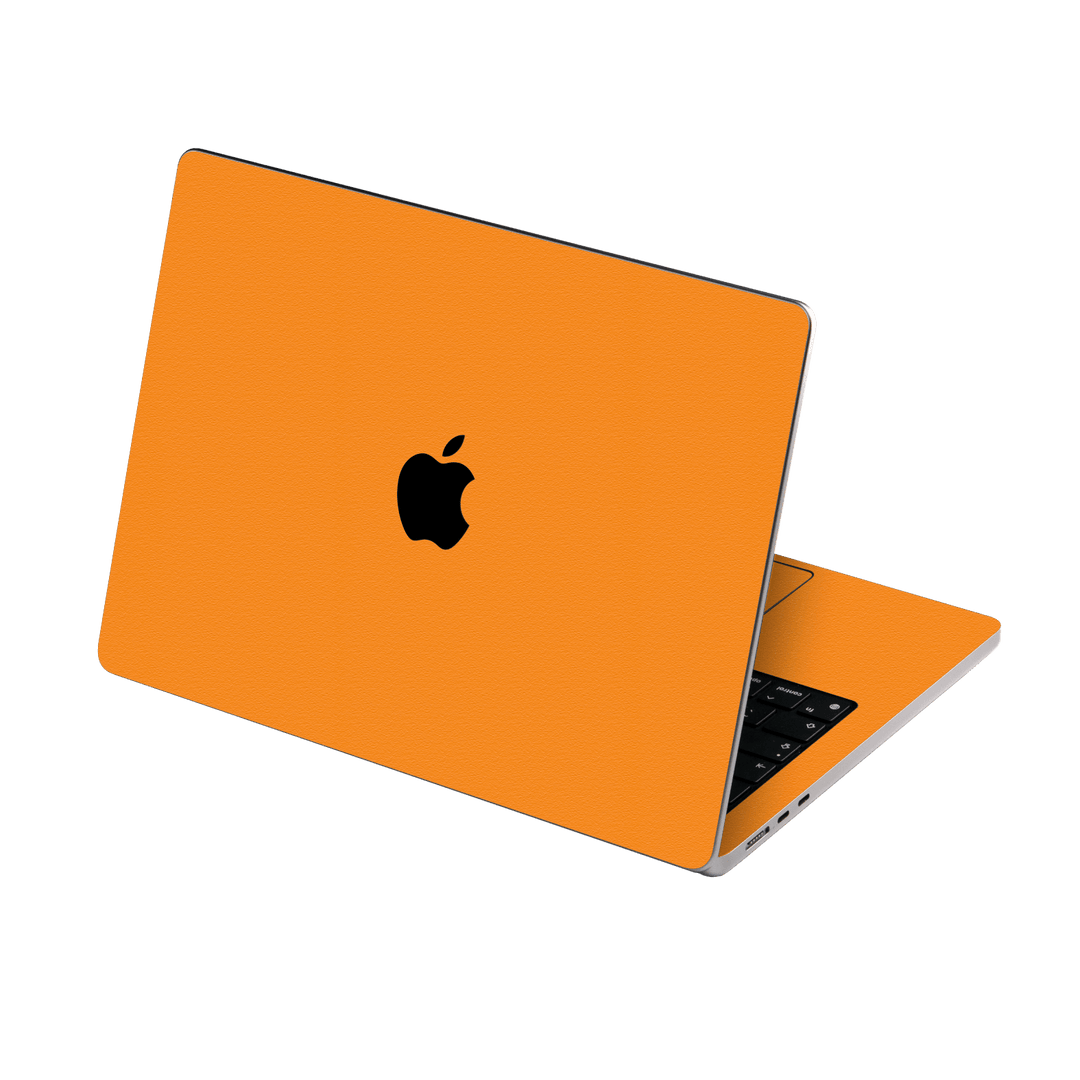 MacBook Air 15" (2023, M2) Luxuria Sunrise Orange Matt 3D Textured Skin Wrap Sticker Decal Cover Protector by EasySkinz | EasySkinz.com
