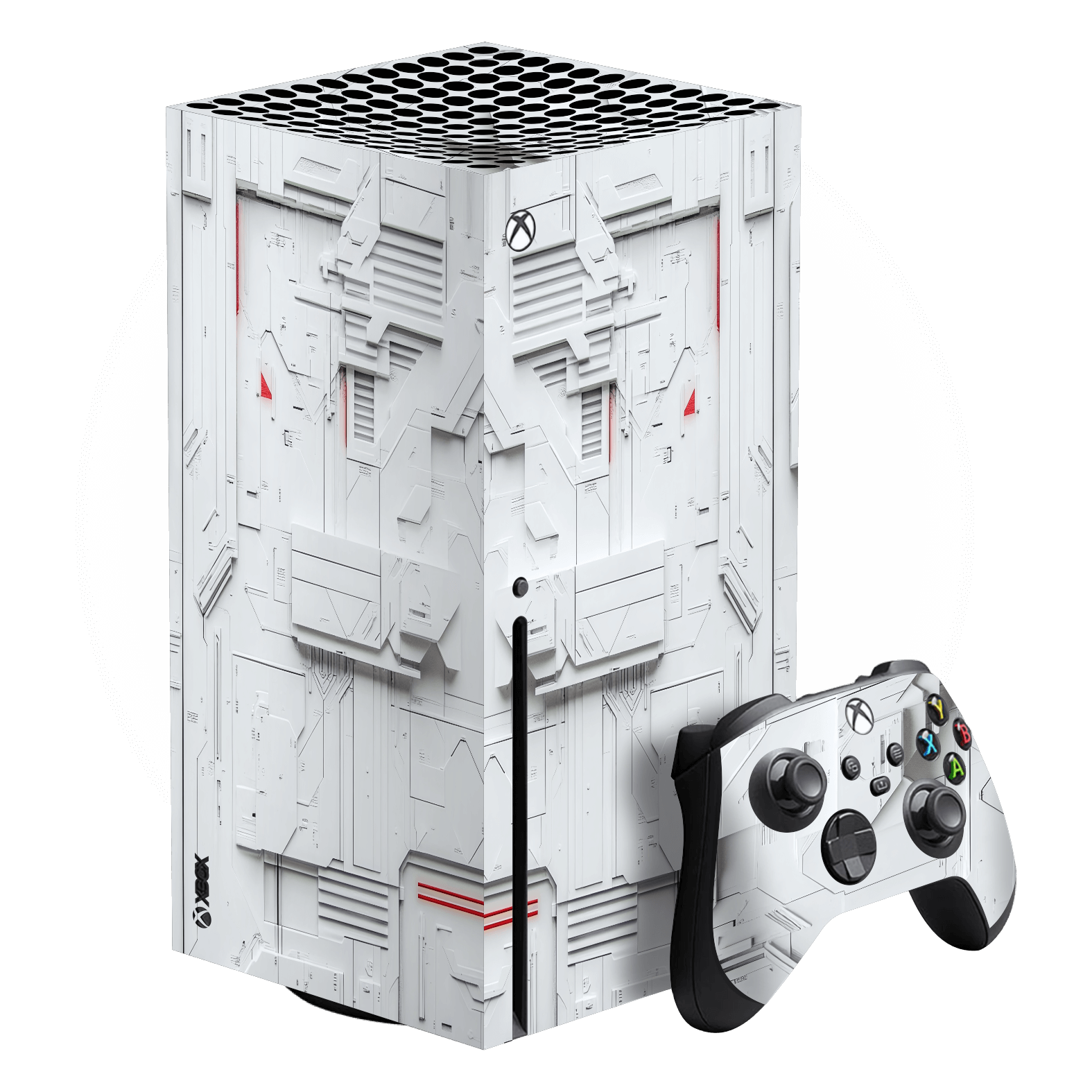 XBOX Series X Qorbitron Skin, Wrap – Qskinz™