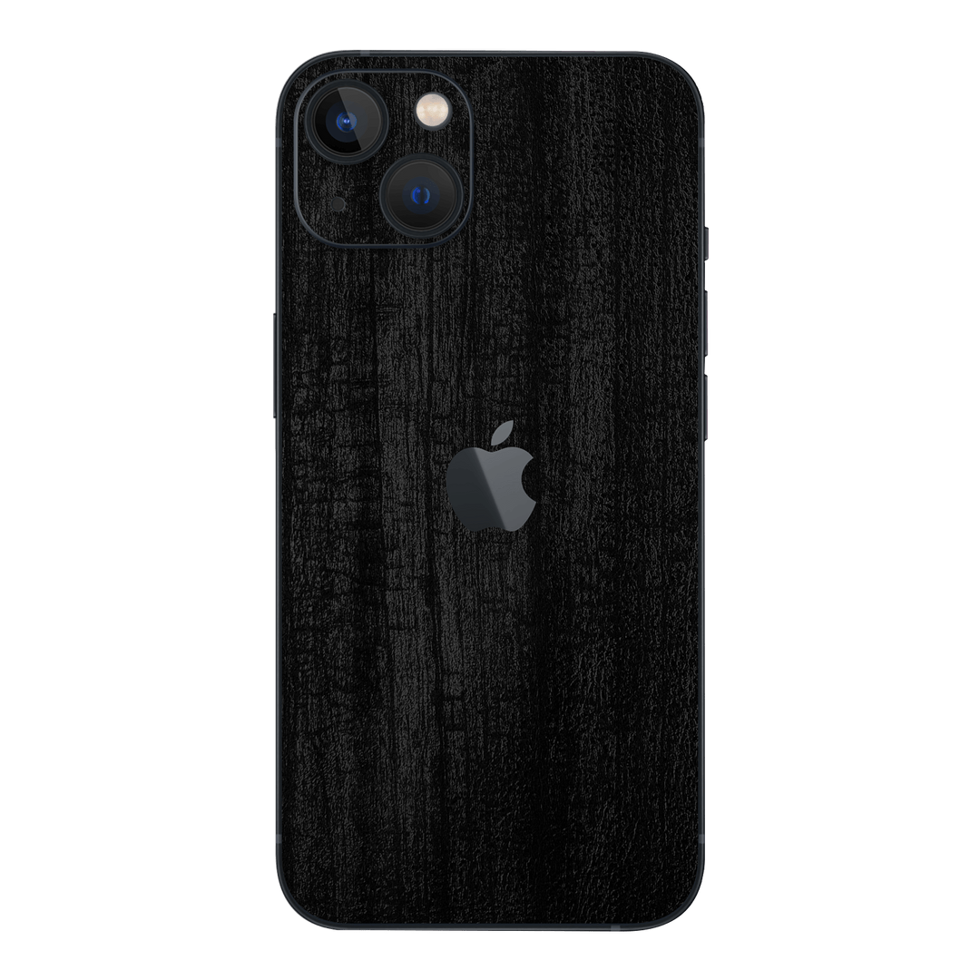 iPhone 15 LUXURIA BLACK CHARCOAL Textured Skin - Premium Protective Skin Wrap Sticker Decal Cover by QSKINZ | Qskinz.com