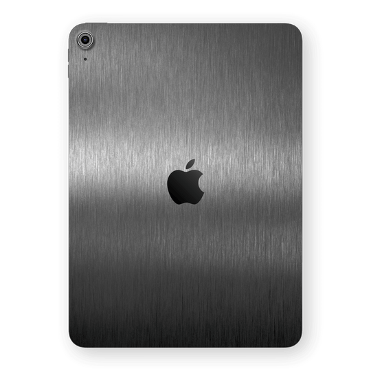 iPad 11 (A16) Brushed Metal Titanium Metallic Skin Wrap Sticker Decal Cover Protector by QSKINZ | qskinz.com
