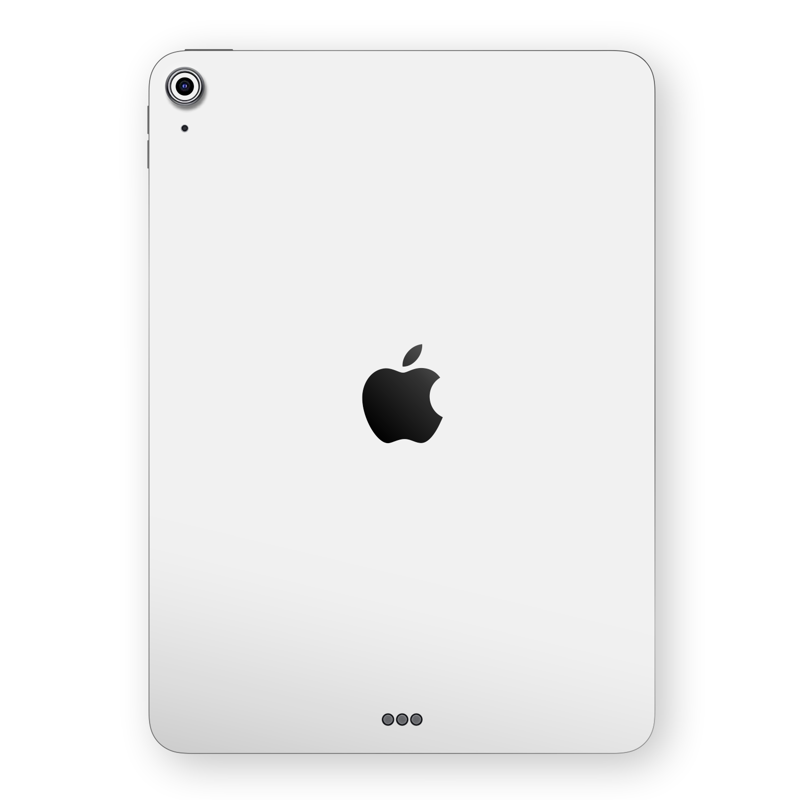 iPad Air 11” (M2) Soft-Touch Matte StealthMatte Polar White Skin Wrap Sticker Decal Cover Protector by QSKINZ | qskinz.com