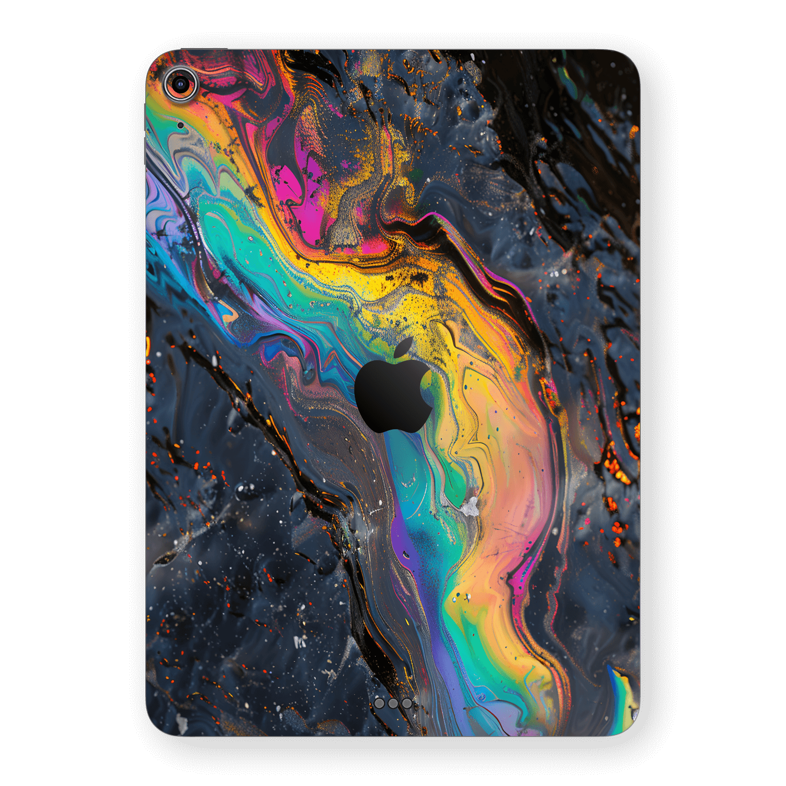 iPad Air 13” (M3) Print Printed Custom SIGNATURE Aurora Auroria Stone Marble Rainbow Skin Wrap Sticker Decal Cover Protector by QSKINZ | QSKINZ.COM