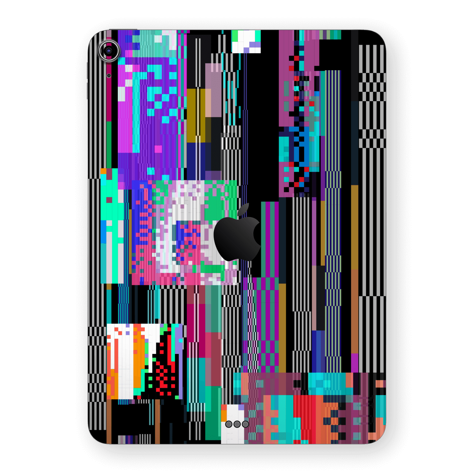 iPad Air 13” (M3) Print Printed Custom SIGNATURE Glitchscape Glitch No Signal Colours Skin Wrap Sticker Decal Cover Protector by QSKINZ | QSKINZ.COM
