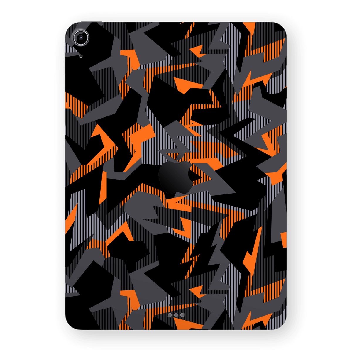 iPad Air 13” (M3) Print Printed Custom SIGNATURE Sharp-Edged Orange Camo Camouflage Skin Wrap Sticker Decal Cover Protector by QSKINZ | qskinz.com
