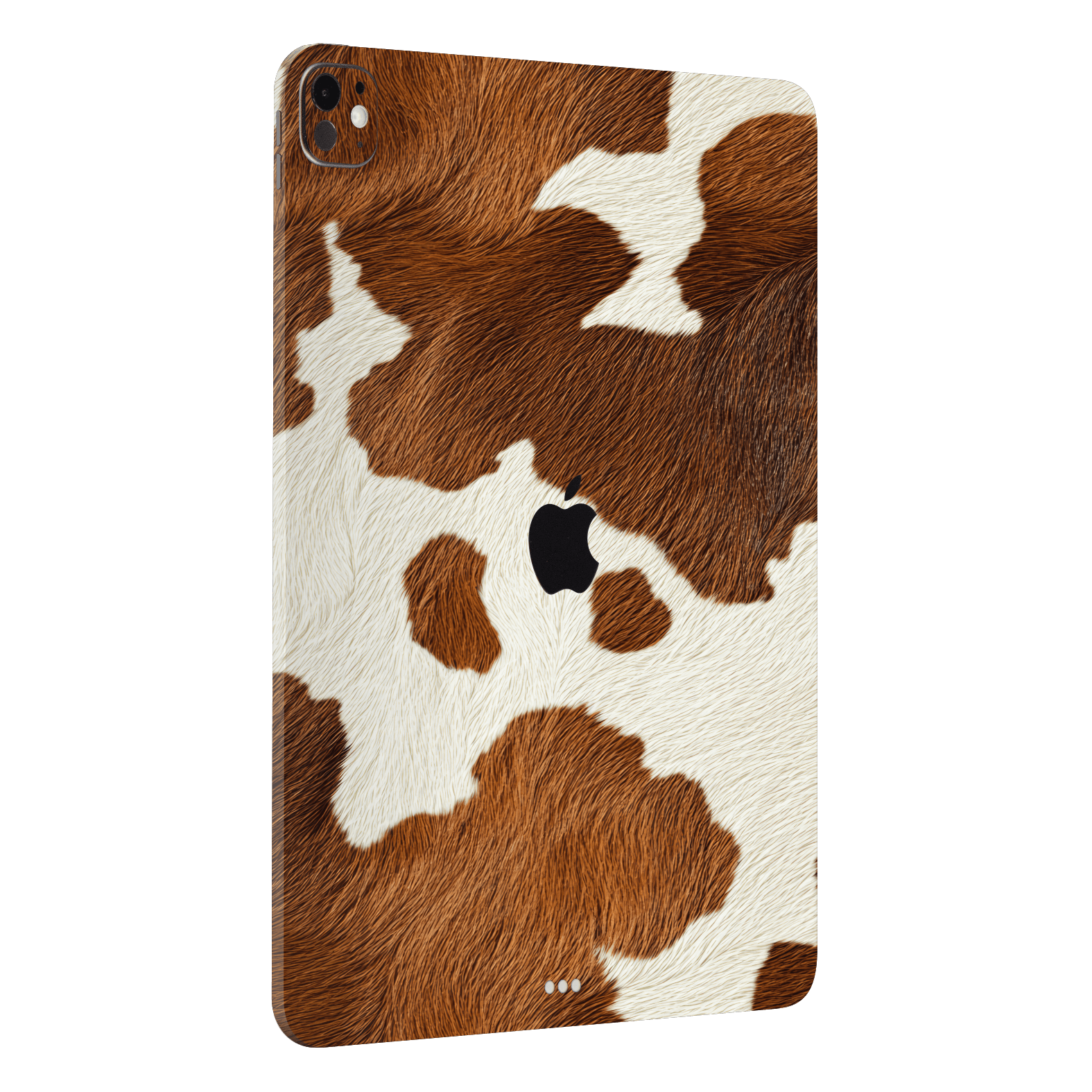 iPad Pro 11” (M4, 2024) Print Printed Custom SIGNATURE MOO Cow Print Cowhide Skin Wrap Sticker Decal Cover Protector by QSKINZ | QSKINZ.COM