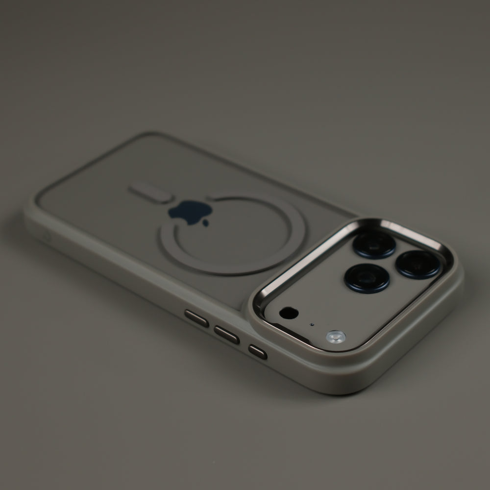 iPhone 17 PRO QCAZE DUO - MystiQ Grey - Matching Skin + Case