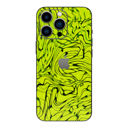 iPhone 15 PRO  Print Printed Custom SIGNATURE Hypnotic Green Electric Jade Skin Wrap Sticker Decal Cover Protector by QSKINZ | QSKINZ.COM