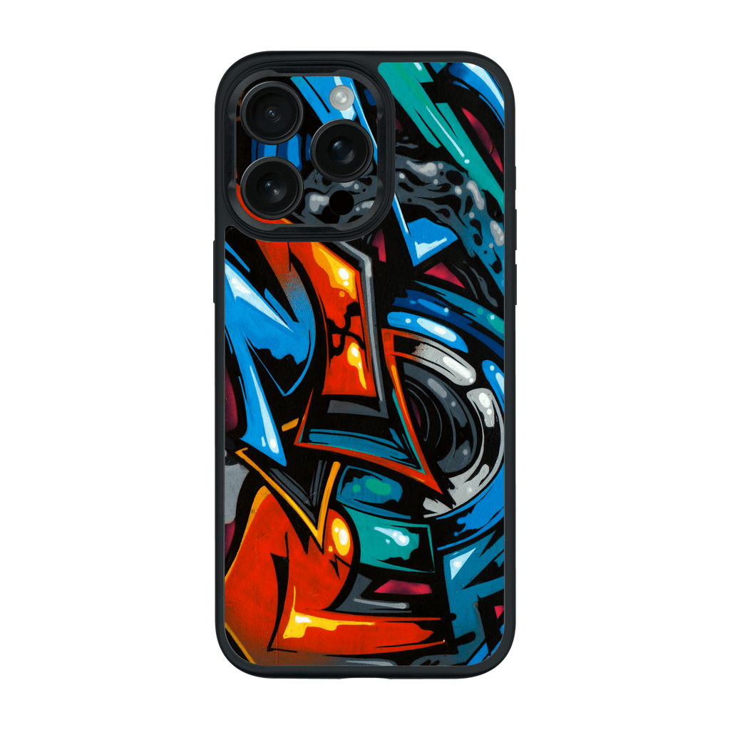 iPhoneアクセサリー MOWALOLA GRAFFITI IPHONE CASE 15pro iPhone_15_Pro_MAX_Qcaze_Print_